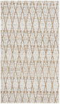 Safavieh Cape Cod 3'-0" x 5'-0" Rug in Silver / Natural