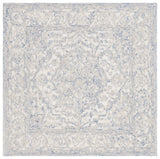 Safavieh Martha Stewart 6'-0" x 6'-0" Rug in Ivory / Blue