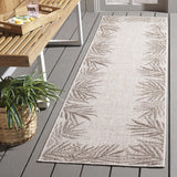 Safavieh Beach House 2'-2" x 10'-0" Rug in Beige / Brown