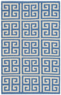 Safavieh Montauk 2'-0" x 3'-0" Rug in Blue / Ivory