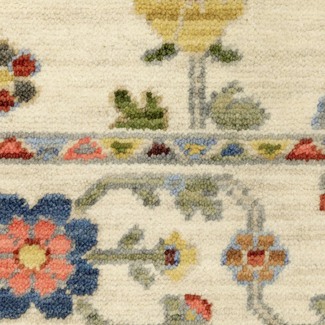 Oriental Weavers Lucca 093W1 Ivory/ Multi Rug - room scene 2