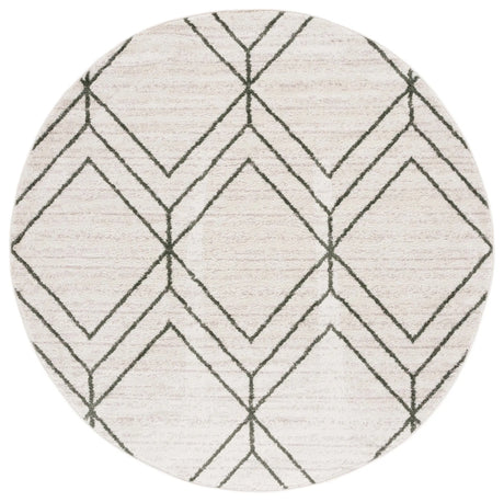 Safavieh Adirondack 6'-0" x 6'-0" Rug in Ivory / Dark Green