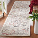 Safavieh Metro 2'-3" x 9'-0" Rug in Red / Ivory