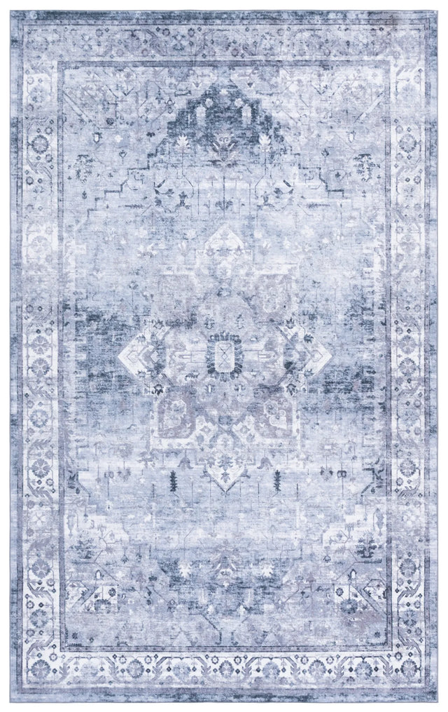 Safavieh Arizona 4'-0" x 6'-0" Rug in Dark Grey / Ivory