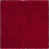 Safavieh Santa Monica Shag 6'-7" x 6'-7" Rug in Red