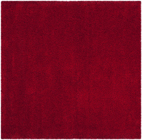 Safavieh Santa Monica Shag 6'-7" x 6'-7" Rug in Red