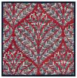 Safavieh Capri 5'-0" x 5'-0" Rug in Red / Green