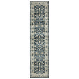 Oriental Weavers Sphinx Sumter Sum02 Blue/ Ivory Rug - runner