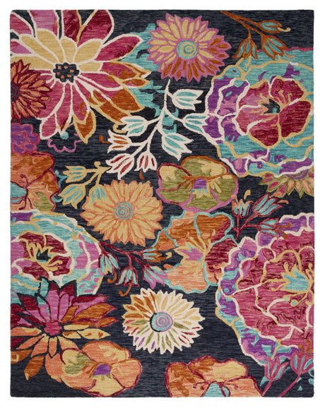 Safavieh Aspen 10'-0" x 14'-0" Rug in Charcoal / Blue