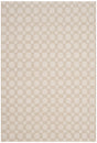 Safavieh Klc-Cotton Kilim 4'-0" x 6'-0" Rug in Beige / Ivory
