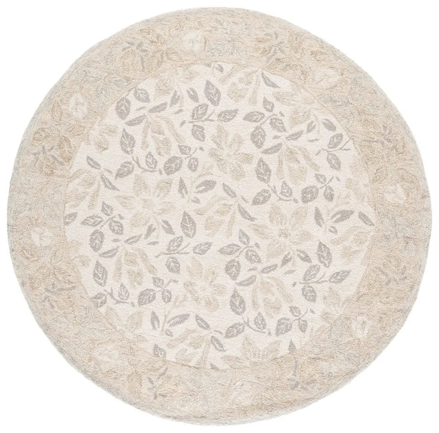Safavieh Jardin 6'-0" x 6'-0" Rug in Ivory / Grey