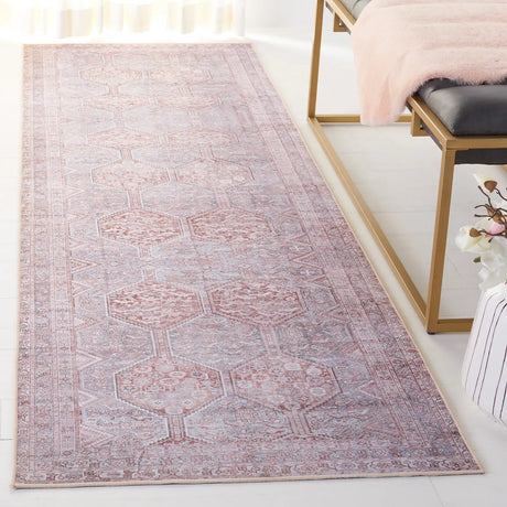 Safavieh Tucson 2'-6" x 8'-0" Rug in Grey / Rust