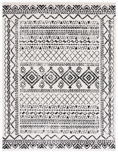 Safavieh Tulum 10'-0" x 13'-0" Rug in Ivory / Black