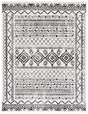 Safavieh Tulum 10'-0" x 13'-0" Rug in Ivory / Black