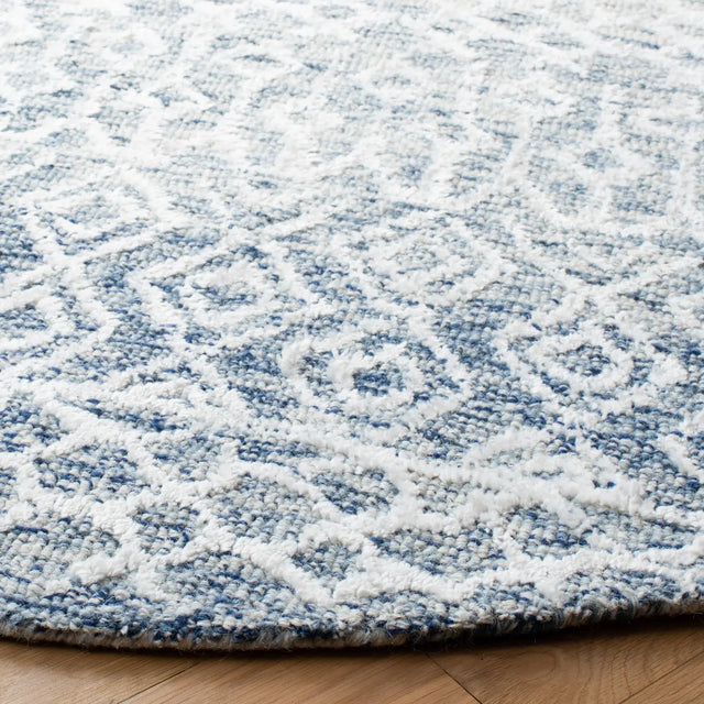 Safavieh Glamour 6'-0" x 6'-0" Rug in Blue / Ivory