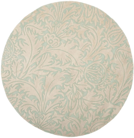 Safavieh Soho 6'-0" x 6'-0" Rug in Light Blue / Beige