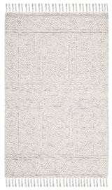 Safavieh Natura 4'-0" x 6'-0" Rug in Grey / Ivory