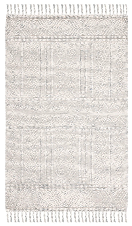 Safavieh Natura 4'-0" x 6'-0" Rug in Grey / Ivory