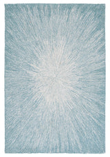 Safavieh Micro-Loop 4'-0" x 6'-0" Rug in Aqua