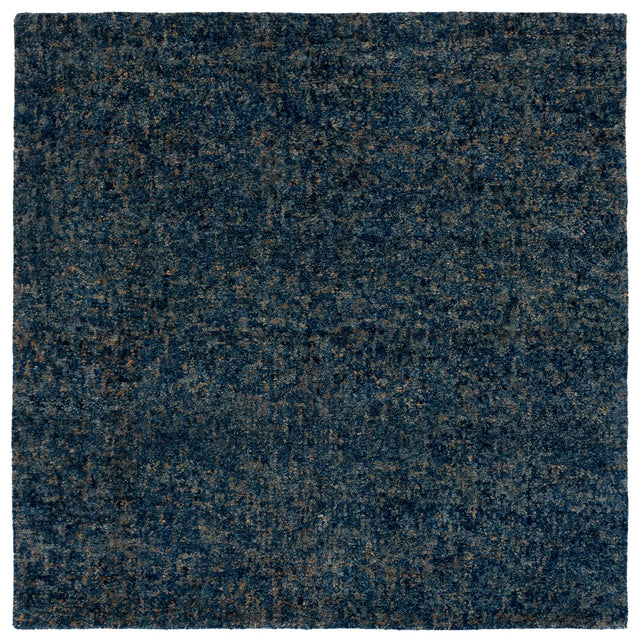 Safavieh Gabbeh 6'-0" x 6'-0" Rug in Dark Blue / Beige