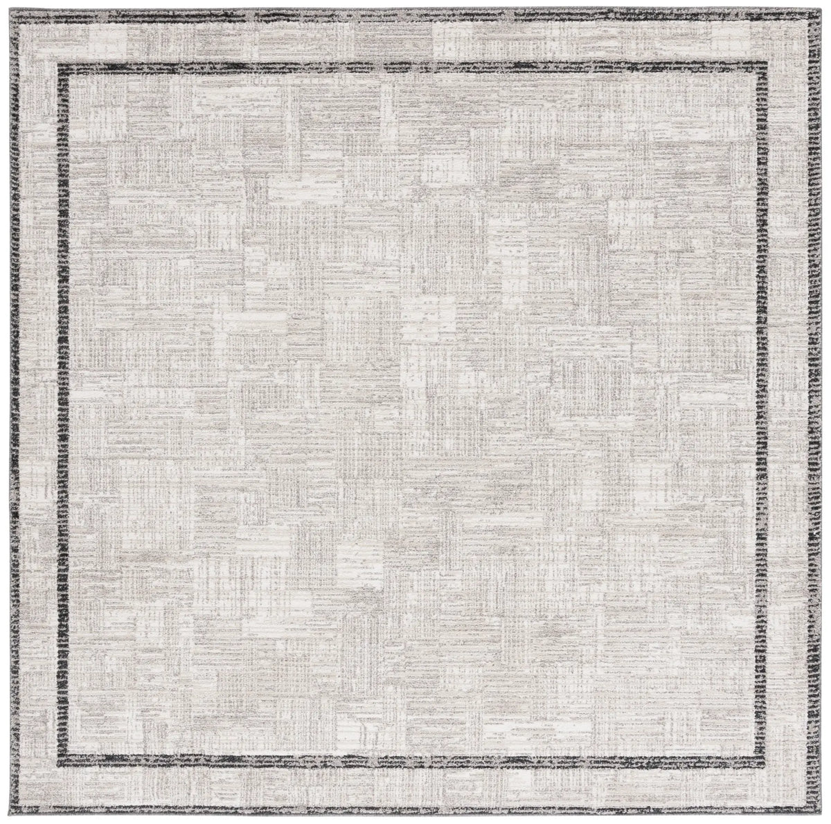 Safavieh Jade 100 6'-7" x 6'-7" Rug in Ivory / Beige Black