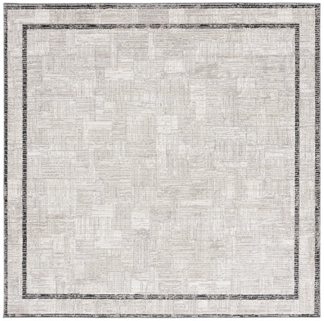 Safavieh Jade 100 6'-7" x 6'-7" Rug in Ivory / Beige Black