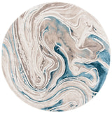 Safavieh Meadow 500 10'-0" x 10'-0" Rug in Beige / Blue