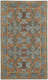 Safavieh Heritage 3'-0" x 5'-0" Rug in Sage / Blue