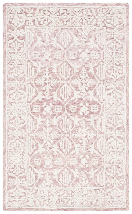 Safavieh Metro 3'-0" x 5'-0" Rug in Dark Pink / Ivory