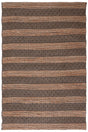 Safavieh Natural Fiber 4'-0" x 6'-0" Rug in Black / Natural