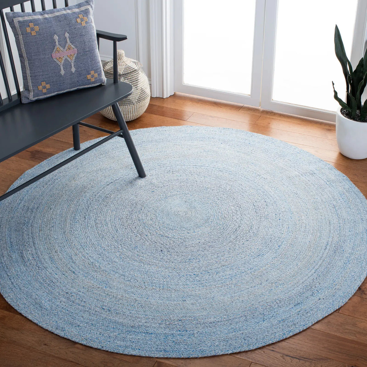 Safavieh Cape Cod 5'-0" x 5'-0" Rug in Blue