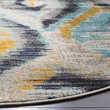 Safavieh Monaco 6'-7" x 6'-7" Rug in Blue / Multi
