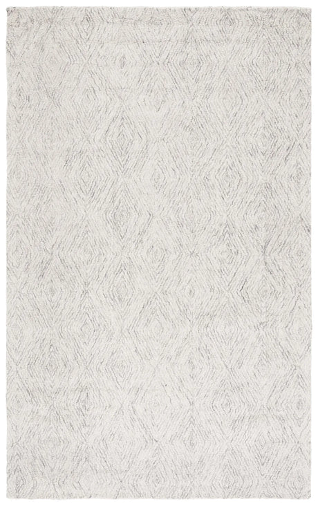 Safavieh Ebony 4'-0" x 6'-0" Rug in Grey / Ivory