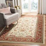 Safavieh Lyndhurst 4'-0" x 6'-0" Rug in Ivory / Rust