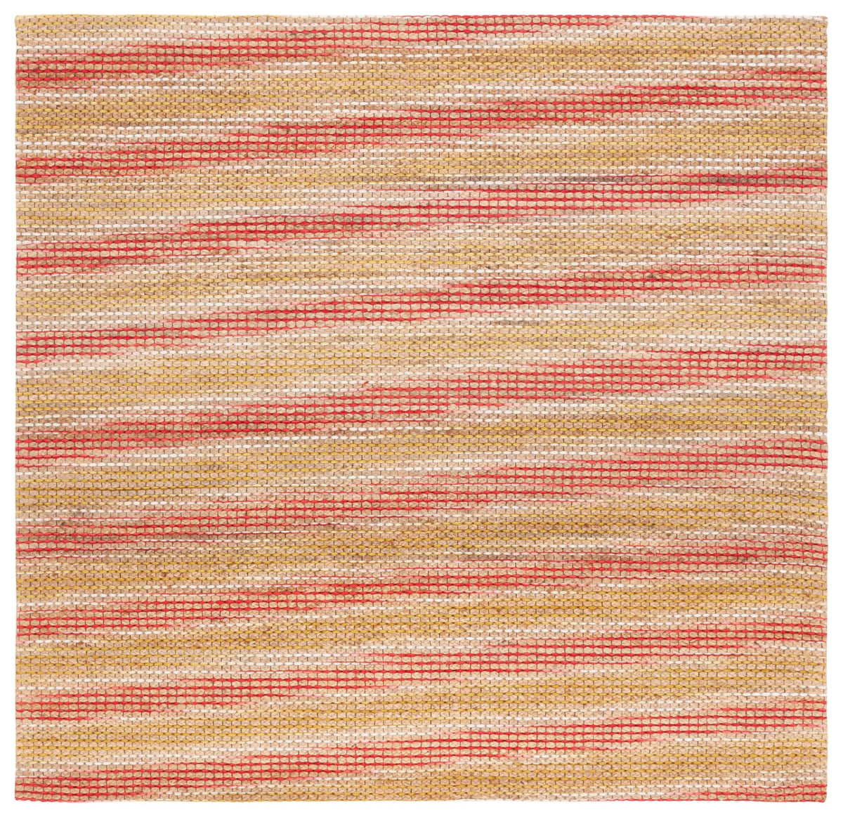 Safavieh Marbella 6'-0" x 6'-0" Rug in Natural / Red