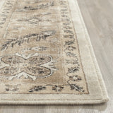 Safavieh Vintage 4'-0" x 5'-7" Rug in Stone / Caramel