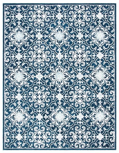 Safavieh Roslyn 10'-0" x 14'-0" Rug in Navy / Light Blue