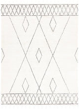 Safavieh Casablanca 8'-0" x 10'-0" Rug in Ivory / Black