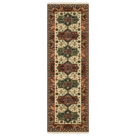 Oriental Weavers Lilihan 8022R Red/ Multi Rug - runner