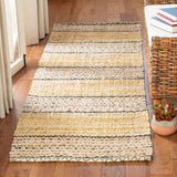 Safavieh Natural Fiber 2'-6" x 8'-0" Rug in Ivory / Gold