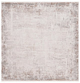 Safavieh Diamond 6'-7" x 6'-7" Rug in Beige / Grey Brown