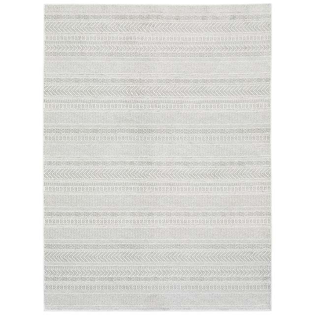 Oriental Weavers Montecito 4929E White/ Grey Rug - main flat