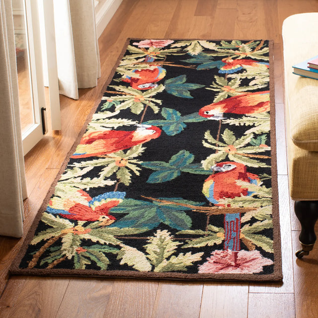 Safavieh Chelsea 2'-6" x 12'-0" Rug in Black
