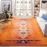 Safavieh Monaco 10'-0" x 14'-0" Rug in Orange / Multi