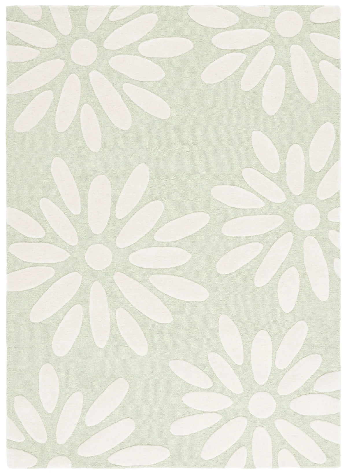 Safavieh Safavieh Kids 4'-0" x 6'-0" Rug in Sage / Ivory