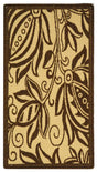 Safavieh Courtyard 2'-0" x 3'-7" Rug in Natural / Brown