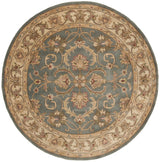 Safavieh Heritage 6'-0" x 6'-0" Rug in Blue / Beige