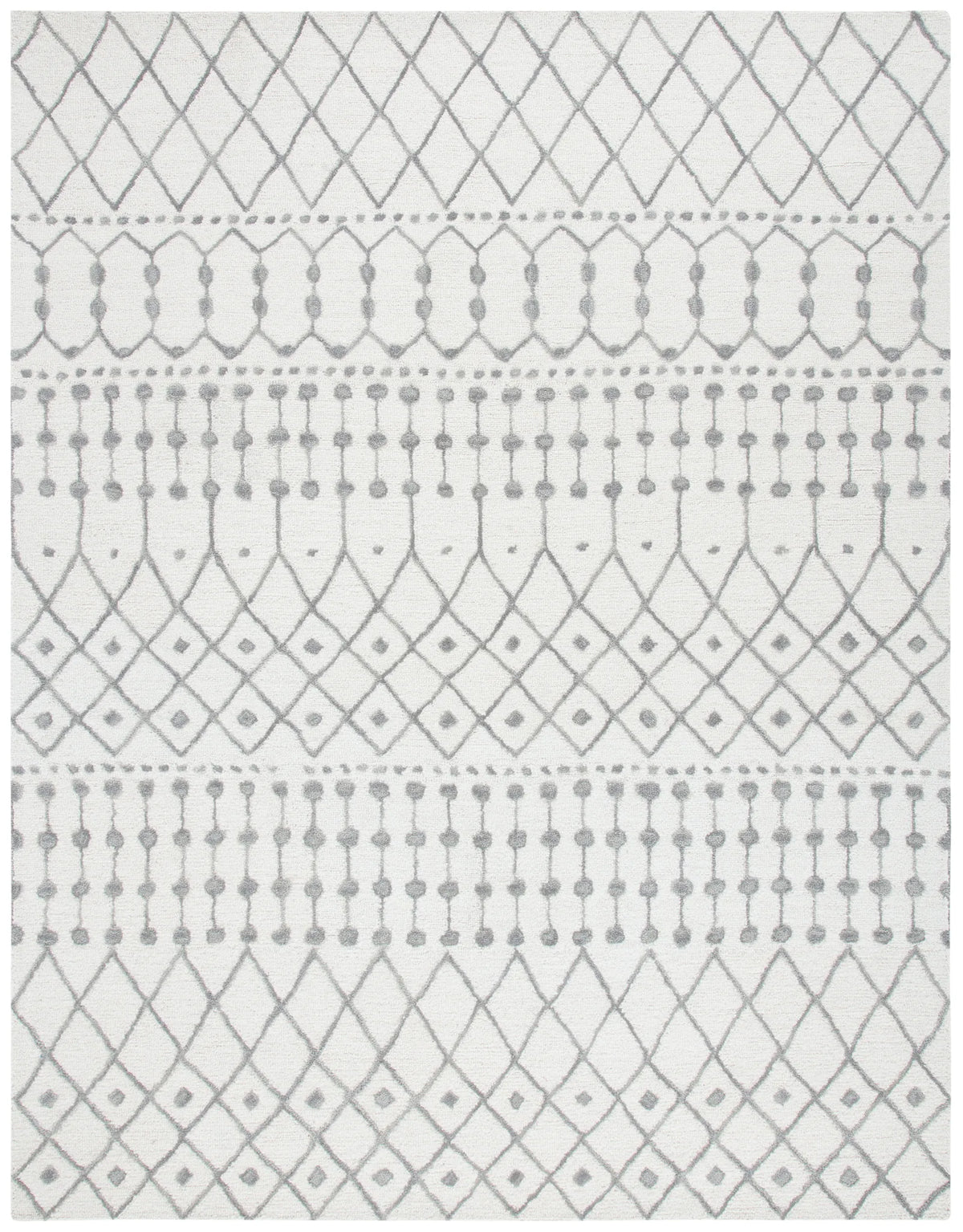 Safavieh Blossom 10'-0" x 14'-0" Rug in Ivory / Grey