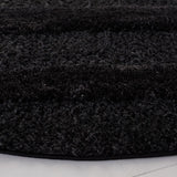 Safavieh Hi-Lo Shag 6'-7" x 6'-7" Rug in Charcoal