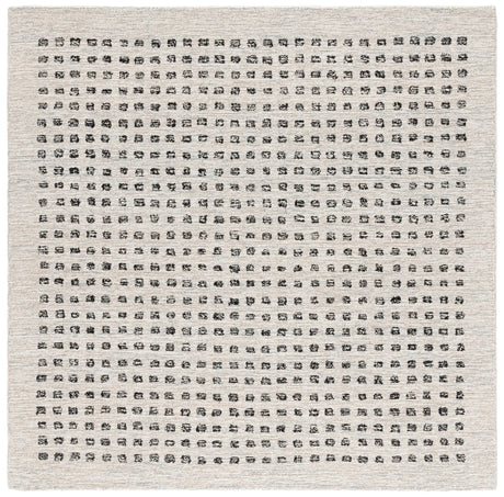 Safavieh Ebony 6'-0" x 6'-0" Rug in Beige / Black